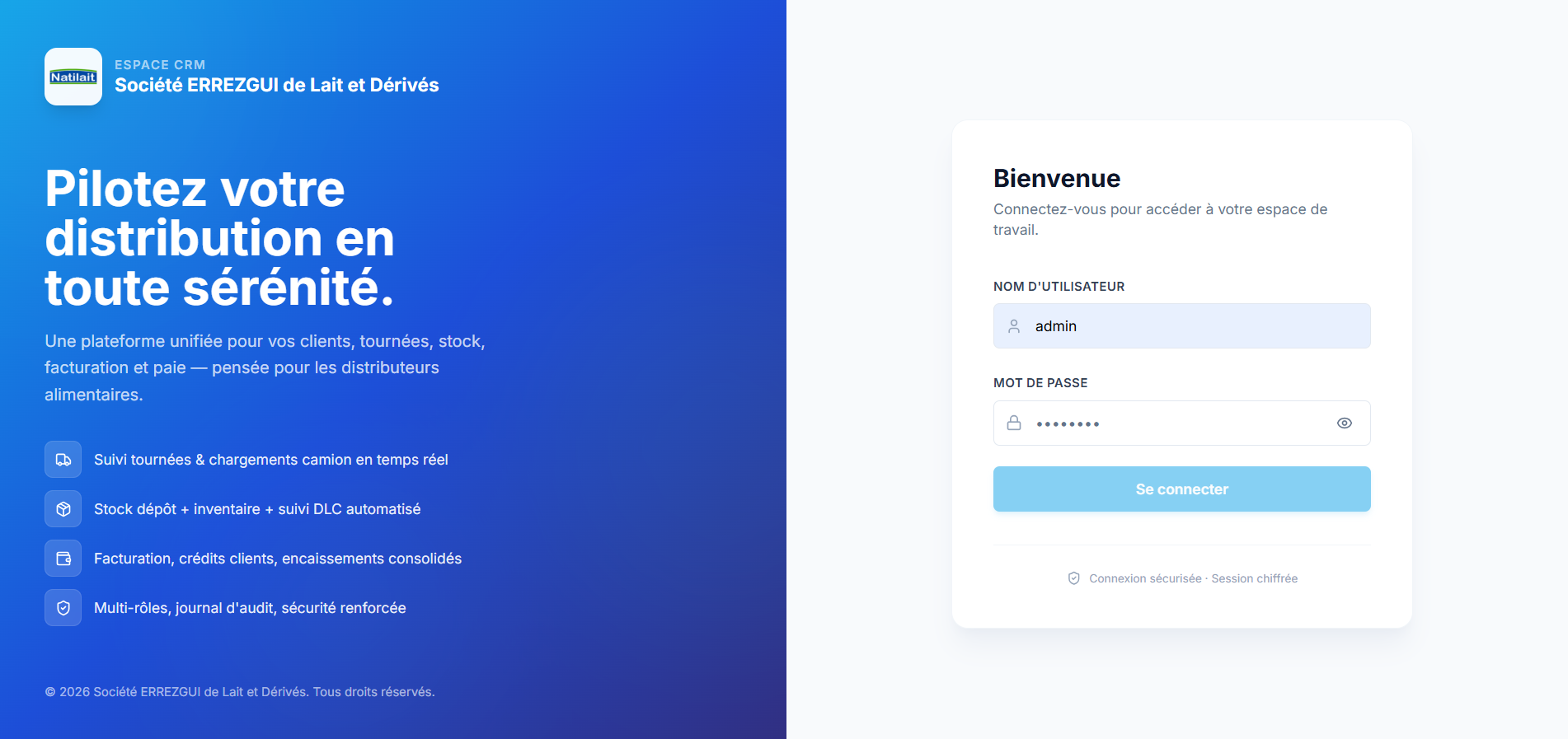 Connexion